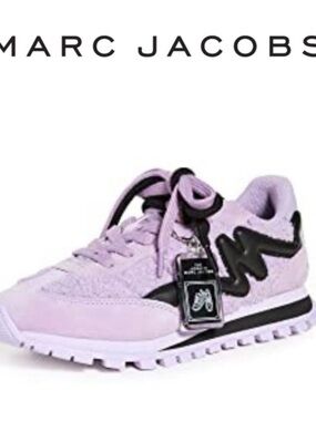 Marc Jacobs Lavender Sneaker with Black Detail